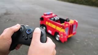 RiiRoo 12v Kids Ride On Fire Engine 12V 2WD With Parental Remote Control