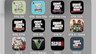 Grand Theft Auto San Andreas Definitive Edition,GTA VC,Liberty City Stories,Chinatown Wars,多伦多,जीटीए