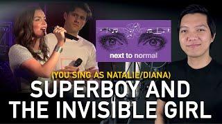 Superboy And The Invisible Girl (Gabe Part Only - Karaoke) - Next To Normal