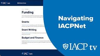 Navigating IACPNet