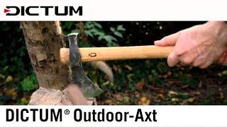 Werkzeug für Camping, Bushcraft und Survival - DICTUM Outdoor-Axt