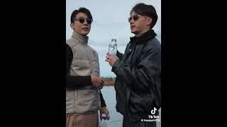 Mewtul teasing kisses.   #mewtul #mewsuppasit  #tulpakorn l