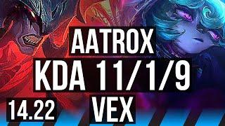 AATROX vs VEX (MID) | Dominating | KR Diamond | 14.22