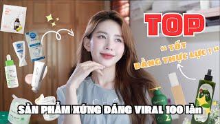 10 sản phẩm “Tốt bằng thực lực” xứng đáng viral 100 lần! Ủ dài tóc, chống nắng, serum,trắng răng…