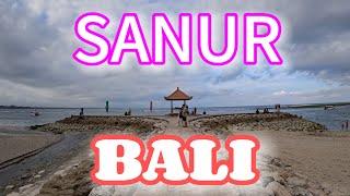 WALKING TOUR AT SANUR BEACH | BALI TODAY | Bali Walking Tour | Bali by walk