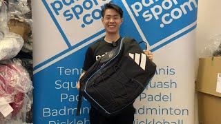 Adidas Pro Tour 3.4 Backpack Black review by pdhsports.com