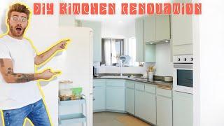 DIY MODERN KITCHEN RENOVATION on a BUDGET!!!