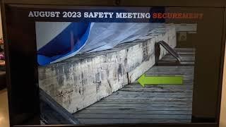 Safety Meeting - August 2023