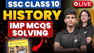 LIVE : IMPORTANT MCQs SOLVING CLASS 10 history | Chapter 1 & 2 | Maharashtra Board 2025-26 SSC