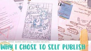 Why I Chose Self Publishing- Comic Artist Art Chat