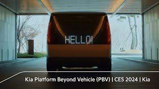 Platform Beyond Vehicle (PBV) | CES 2024 | Kia