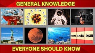 General Knowledge Trivia Quiz | 50 Questions Everyone Should Know! 