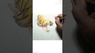 Drawing The Legend of Zelda from The Legend of Zelda Tears of the Kingdom #art #drawing #artvlog