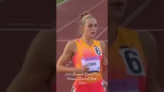 Abby Steiner is Back!! 200m 2024 Bermuda Grand Prix Race #USATF #abbysteiner  #womenssports #paris24