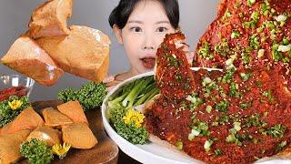 노랑이 와쪄연 노랑가오리찜 노랑가오리애 먹방 Steamed Yellow Stingray & Liver [eating show] mukbang korean food