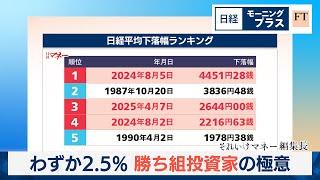 勝ち続ける投資家のロジック【日経モープラFT】