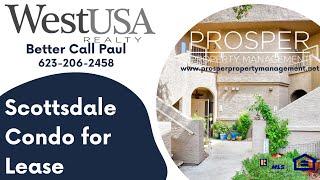 Scottsdale Condo For Lease