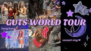 GUTS WORLD TOUR VLOG: concert, merch, concert clips, friends, hotel, etc