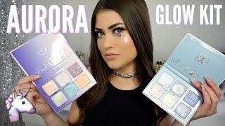 ABH AURORA GLOW KIT - Review, Swatches & MOON CHILD Comparison!