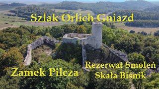 Zamek Pilcza w Smoleniu, Szlak Orlich Gniazd, Skała Biśnik Rezerwat Smoleń / Pilcza Castle