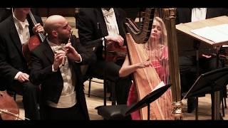 Bach-Gounod, Ave Maria flute harp. Julia Rovinsky, Guy Eshed #harp #flute #instrumentalmusic