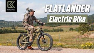 The Flatlander Electric Hunting Bike Specs and Components