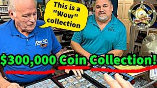 Look at this $300,000 Old U.S. Dollar Coin Collection!