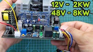 8KW - 48V inverter using an iron transformer | JLCPCB