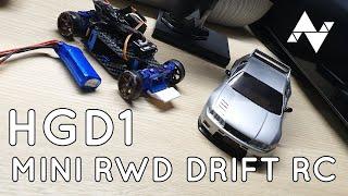 HGD1 Unboxing and Test Run - Mini RWD Drift RC