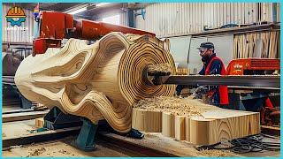 545 Moments Satisfying Wood CNC & Wood Carving Techniques That Are Another Level