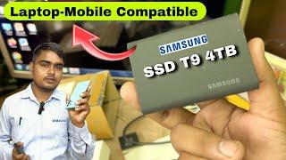 Samsung SSD T9 Review Mobile | Samsung T9 Review | Best SSD Mobile Laptop | Samsung SD T9 Use Mobile