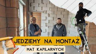 #28 Jedziemy na montaż mat kapilarnych! | Bez ściemy, budujemy!