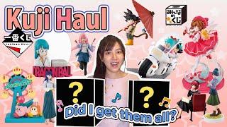 Unboxing Super Cute Ichiban Kuji Figures from Japan Anime Haul