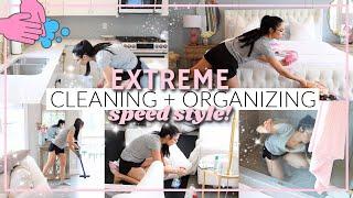 SUPER MOTIVATING GET IT ALL DONE! Cleaning + Organizing with Me! | Alexandra Beuter