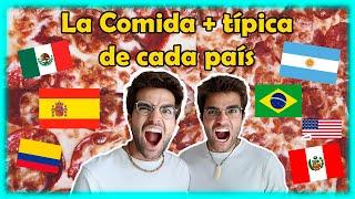 ¡La Comida más típica de cada país! 