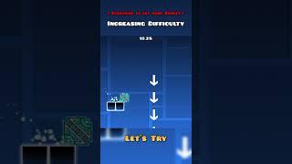 Geometry Dash Increasing Difficulty... #geometrydash