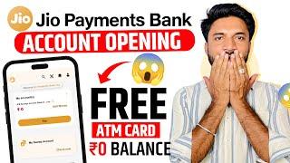 Jio payment bank account open | jio payment bank account open kaise kare | jio bank account opening