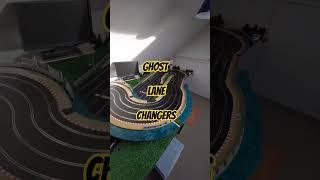 The Phantom Cars #scalextric #lanechanging #digital #slotcars