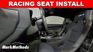 How To Install Aftermarket Seats / NRG / Buddy Club Seat Rails BRZ