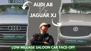 AUDI A8 VS JAGUAR XJ!! WHICH LUXURY SALOON WOULD YOU CHOOSE?!