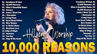 10,000 REASONS | Hillsong’s Most Electrifying 100 Worship Songs  Power Surge Praise 2024