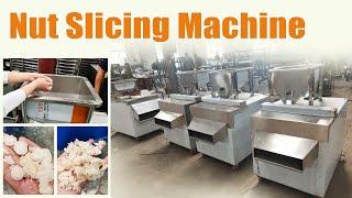 Almond Slicing Machine for Making Pistachio Slices | Nut Slicer Machine #pistachio #almond