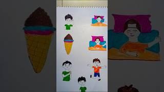 That Lobhi Friend  In paper story #youtube #art #drawing #funny #yt #youtubeshorts