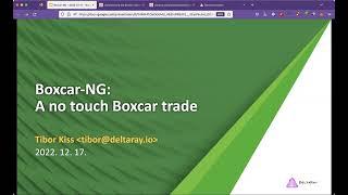 Tuning the BoxCar Strategy Parameters using DeltaRay MesoSim (Raleigh Durham Traders 2022-12-19}