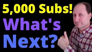 5000 subscribers for Flannel Guy DIY - What is next for the channel?