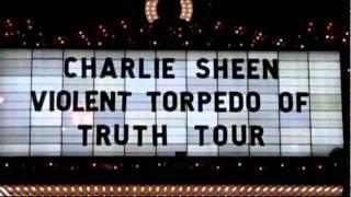 Charlie Sheen Chicago Marquee