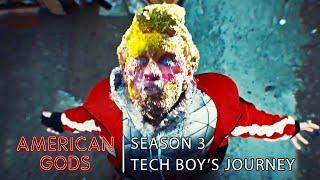 Tech Boy's Journey | American Gods Best Scenes Season 3