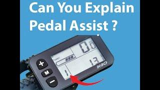 PEDAL ASSIST EXPLAINED, electric bikes make it easier to ride and help with long rides.Pedal assist