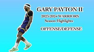 Gary Payton II 2023-2024 Warriors Highlights