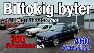 370 Mercahästar mot 860 Volvo- och BMW-hästar!